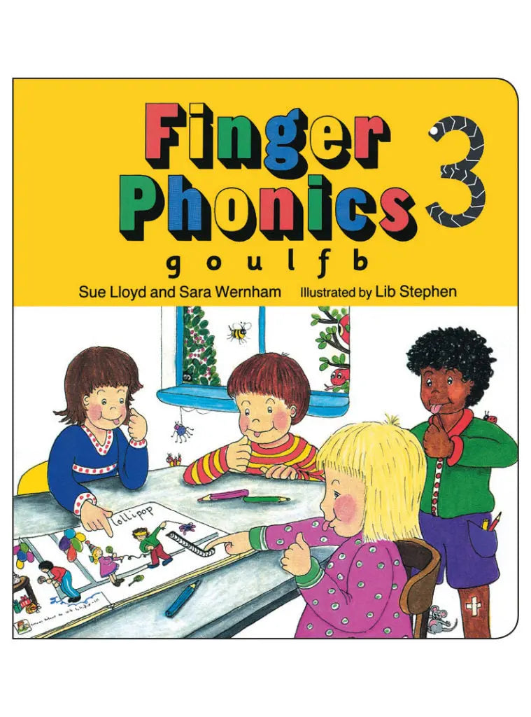 Finger Phonics Book 3 | The Dyslexia Shop