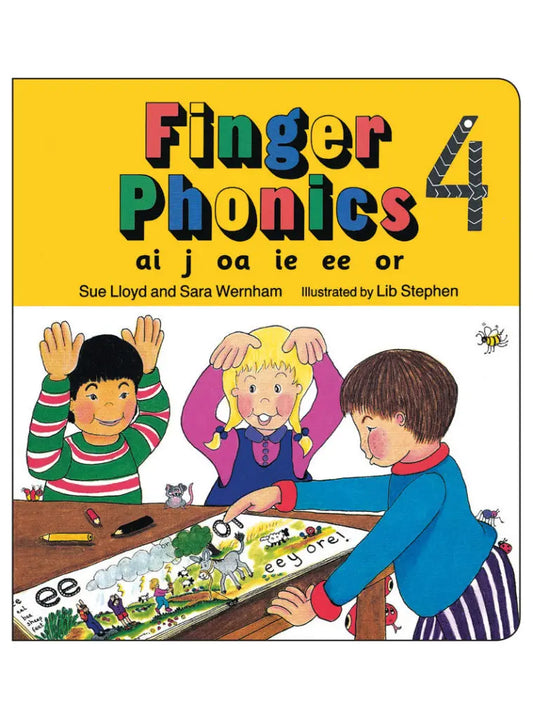 Finger Phonics Book 4 | The Dyslexia Shop