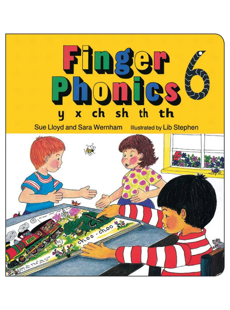 Finger Phonics Book 6 | The Dyslexia Shop