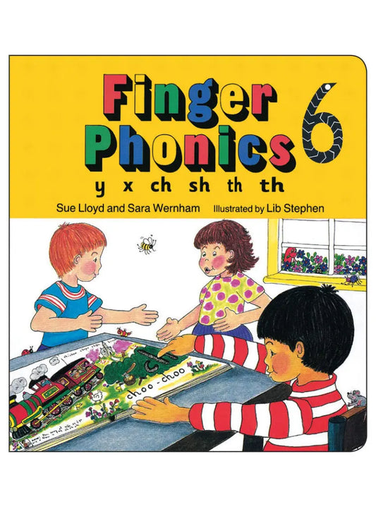 Finger Phonics Book 6 | The Dyslexia Shop