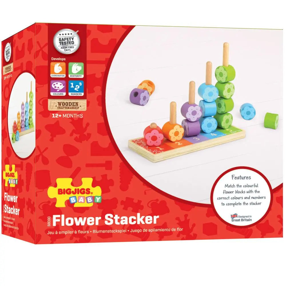 First Flower Stacker | The Dyslexia Shop