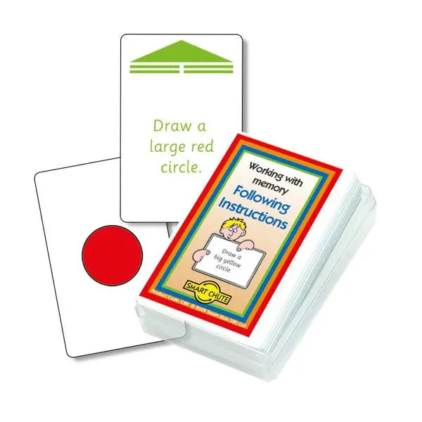 Following Instructions Chute Cards | The Dyslexia Shop