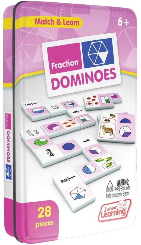 Fraction Dominoes | The Dyslexia Shop