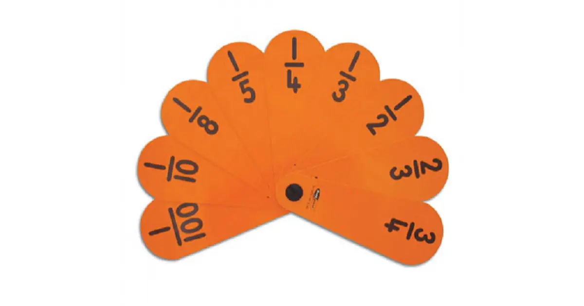 Fraction Fan | The Dyslexia Shop