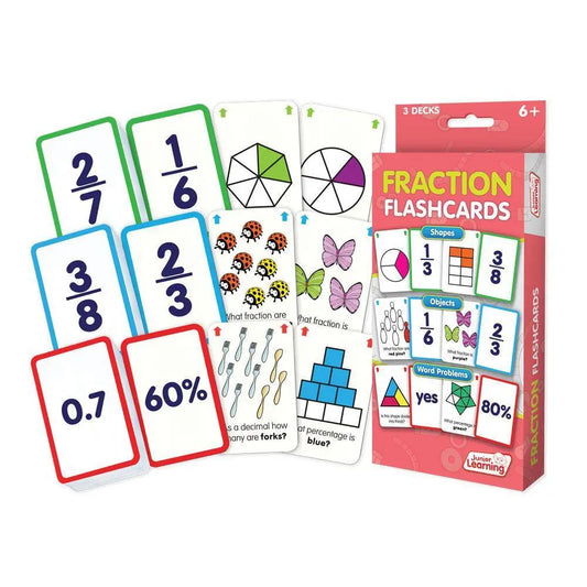 Fraction Flashcards | The Dyslexia Shop