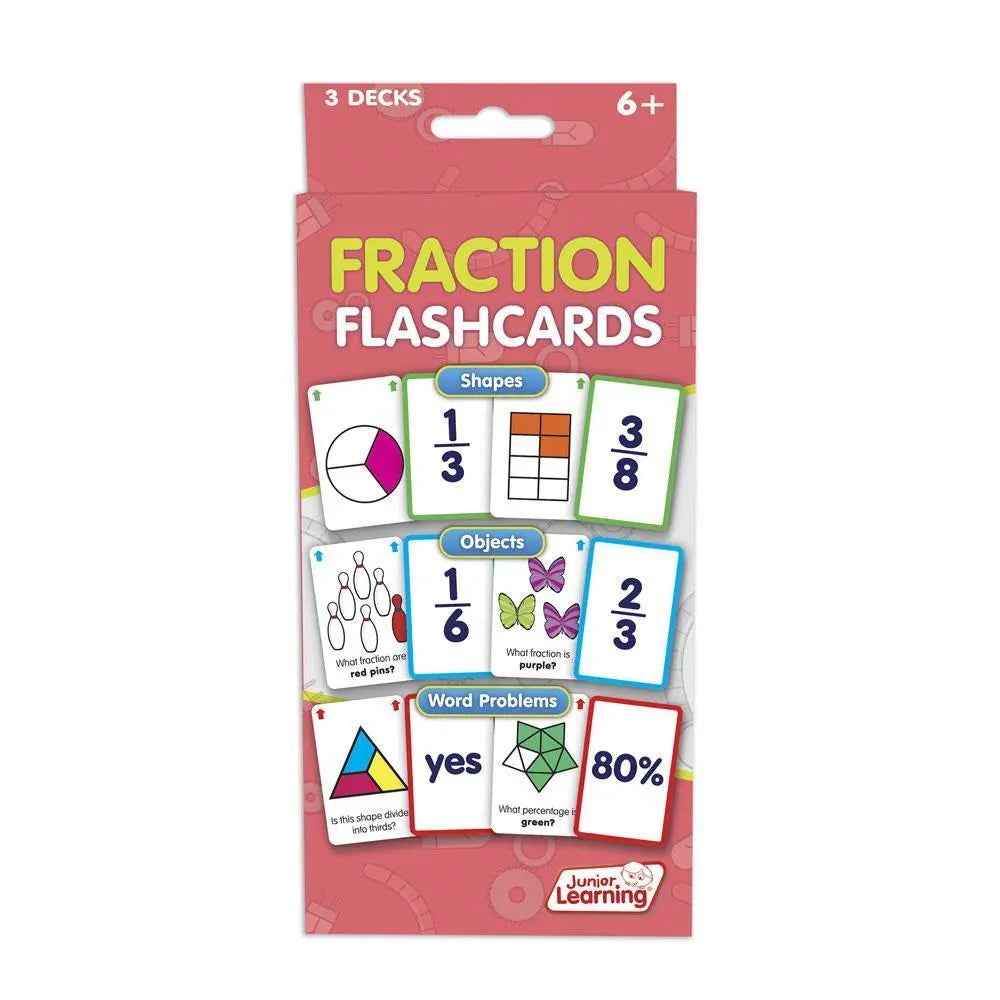 Fraction Flashcards | The Dyslexia Shop