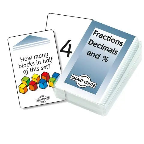 Fractions, Decimals, Percentages Chute Cards | The Dyslexia Shop
