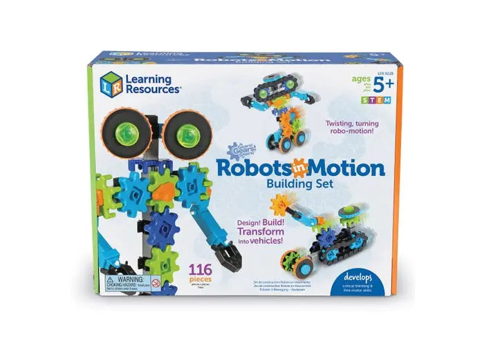 Gears! Gears! Gears!® Robots in Motion Building Set | The Dyslexia Shop