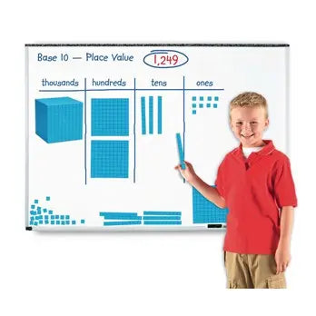 Giant Magnetic Base 10 Demonstration Set | The Dyslexia Shop