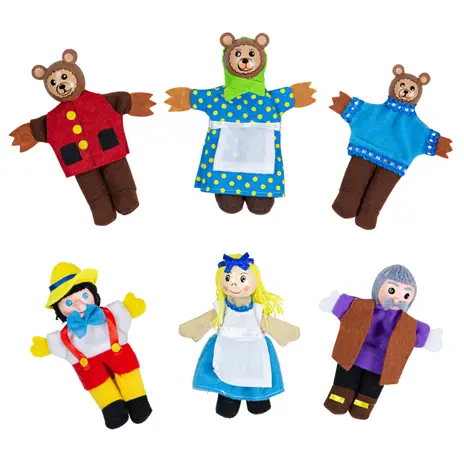 Goldilocks Finger Puppets | The Dyslexia Shop
