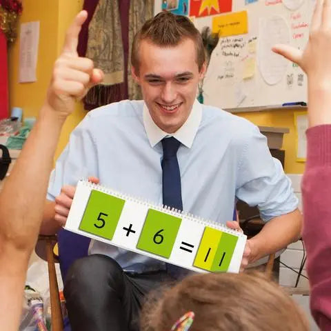 Guess My Number Sentence (+--) Flipbook | The Dyslexia Shop