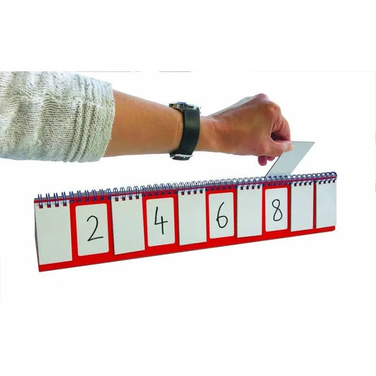 Hide and See - Write and Wipe Flipstand (10 Flip) | The Dyslexia Shop