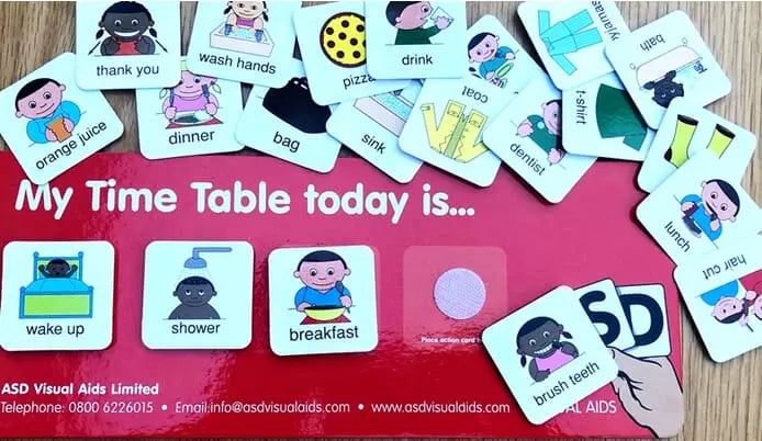 Home Symbols for Visual Timetable - Set of 43 | The Dyslexia Shop