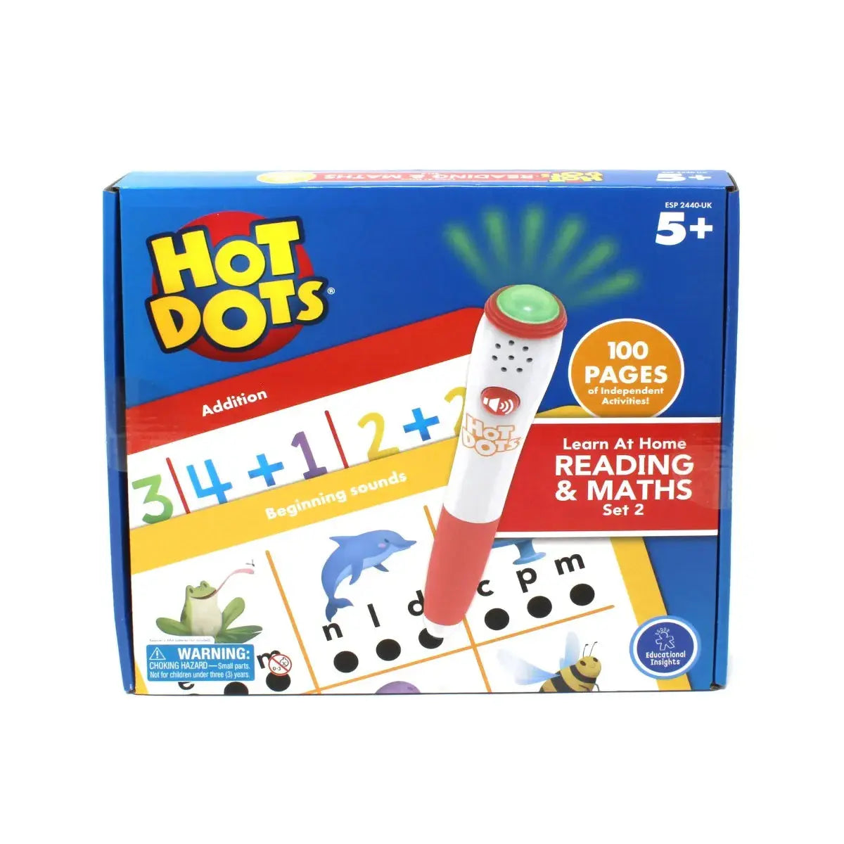 Hot Dots® Learn at Home Reading & Maths Set 2 | The Dyslexia Shop