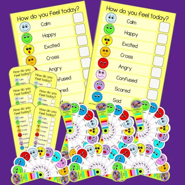 How Do You Feel Today? Emotions Resources Classroom Set | The Dyslexia Shop