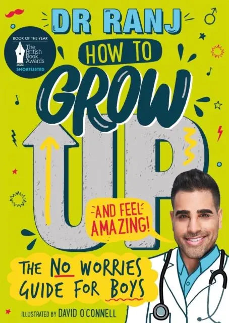 How to Grow Up and Feel Amazing! : The No-Worries Guide for Boys | The Dyslexia Shop
