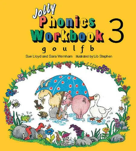 Jolly Phonics Workbook 3 | The Dyslexia Shop