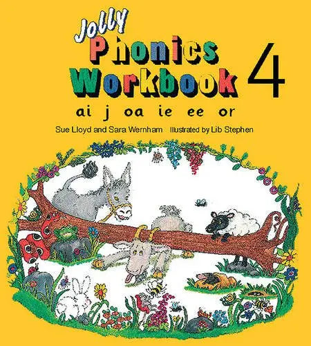 Jolly Phonics Workbook 4 | The Dyslexia Shop