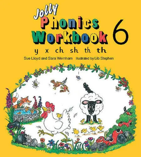 Jolly Phonics Workbook 6 | The Dyslexia Shop
