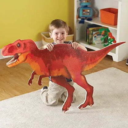 Jumbo Dinosaur Floor Puzzle T-Rex - Learning Resources | The Dyslexia Shop