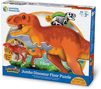 Jumbo Dinosaur Floor Puzzle T-Rex - Learning Resources | The Dyslexia Shop
