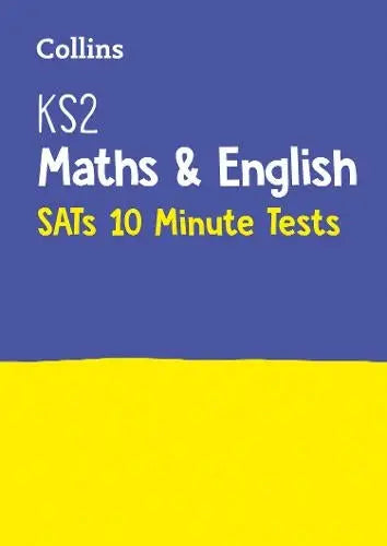 KS1 Maths and English SATs 10-Minute Tests : For the 2021 Tests | The Dyslexia Shop