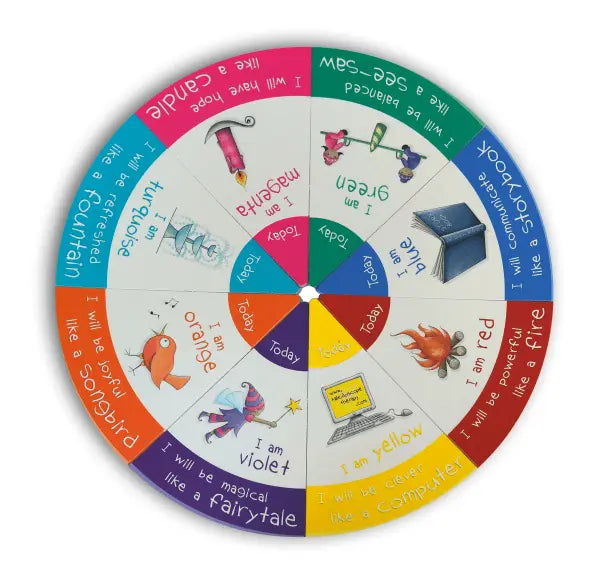 Kaleidoscope Colour Affirmation Cards | The Dyslexia Shop