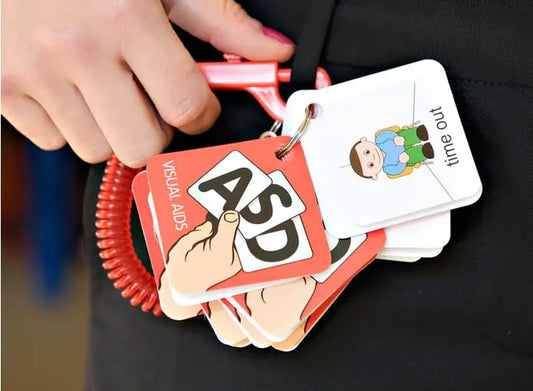 Key Chain with Symbols | The Dyslexia Shop