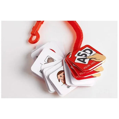 Key Chain with Symbols | The Dyslexia Shop