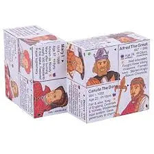 Kings & Queens - Key Dates Facts & Timeline Cube Book | The Dyslexia Shop