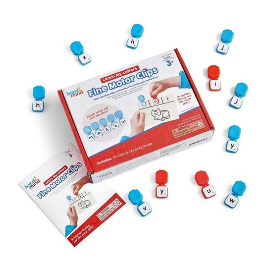 Learn My Letters Fine Motor Clips | The Dyslexia Shop