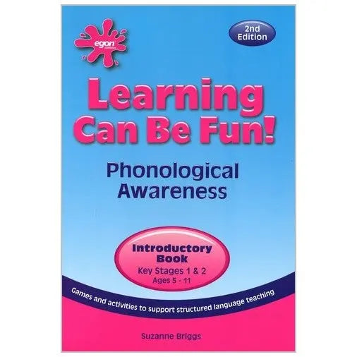 Learning Can Be Fun! - Phonological Awareness (Introductory Book) | The Dyslexia Shop