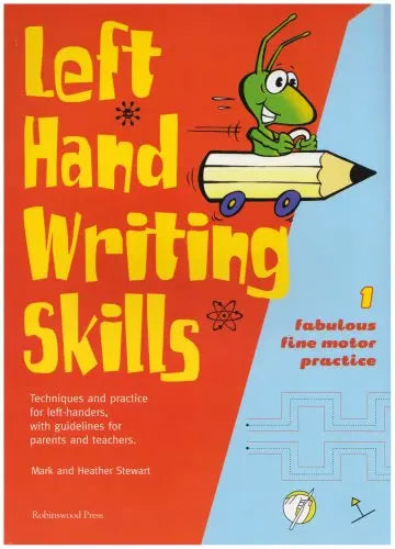 Left Hand Writing Skills: Fabulous Fine Motor Practice Book 1 | The Dyslexia Shop