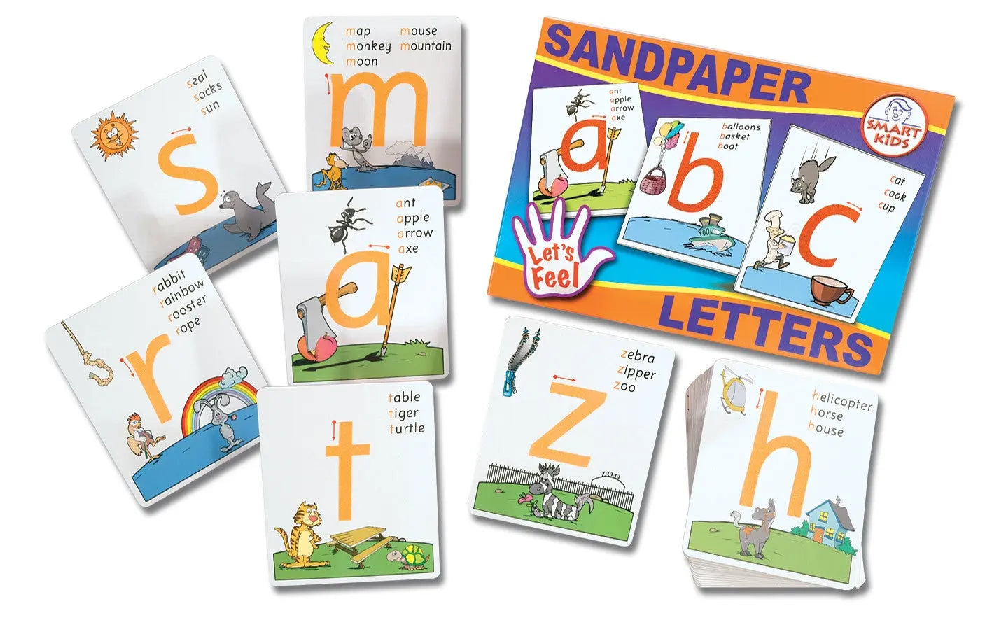 Let's Feel Sandpaper Letters | The Dyslexia Shop