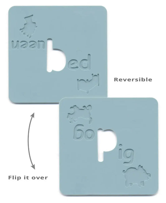 Letter Reversal Stencil B, D, P, Q | The Dyslexia Shop