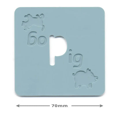 Letter Reversal Stencil B, D, P, Q | The Dyslexia Shop