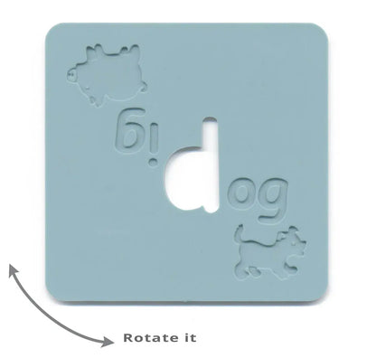 Letter Reversal Stencil B, D, P, Q | The Dyslexia Shop