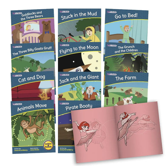 Letter and sounds Phase 1 Set 2 Fiction | The Dyslexia Shop