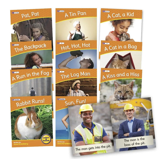 Letters & Sounds Phase 2 Set 2 Non-Fiction | The Dyslexia Shop