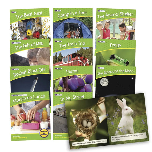 Letters & Sounds Phase 4 Set 2 Non-Fiction | The Dyslexia Shop