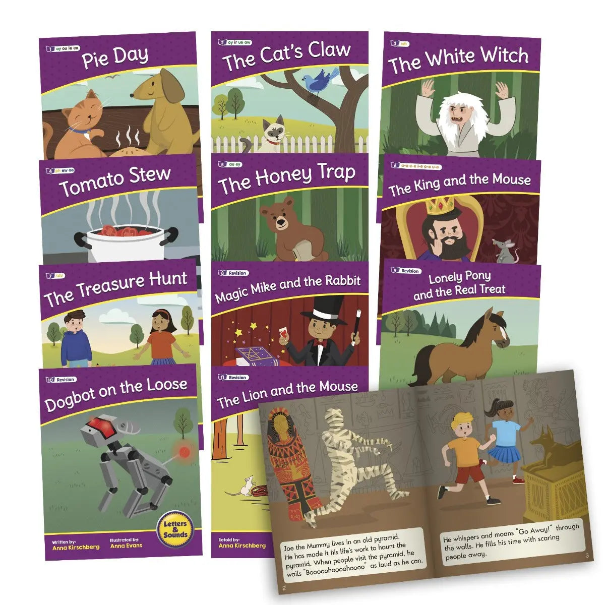 Letters & Sounds Phase 5 Set 2 Fiction | The Dyslexia Shop