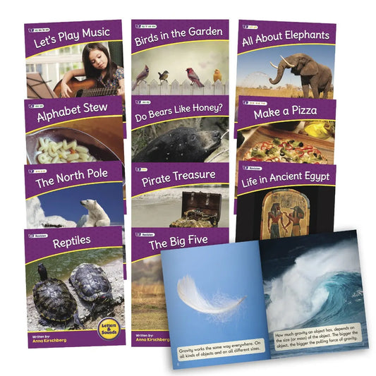 Letters & Sounds Phase 5 Set 2 Non-Fiction | The Dyslexia Shop