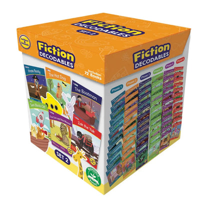 Letters & Sounds Set 2 Fiction Boxed Set | The Dyslexia Shop