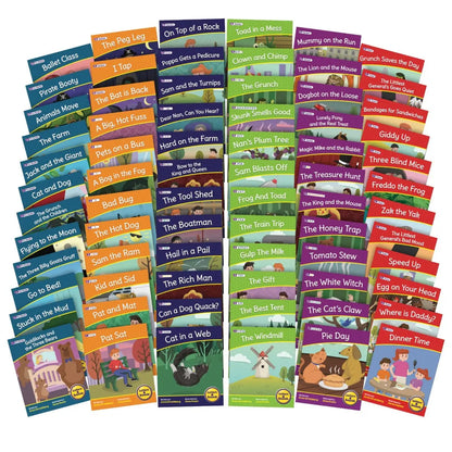 Letters & Sounds Set 2 Fiction Boxed Set | The Dyslexia Shop