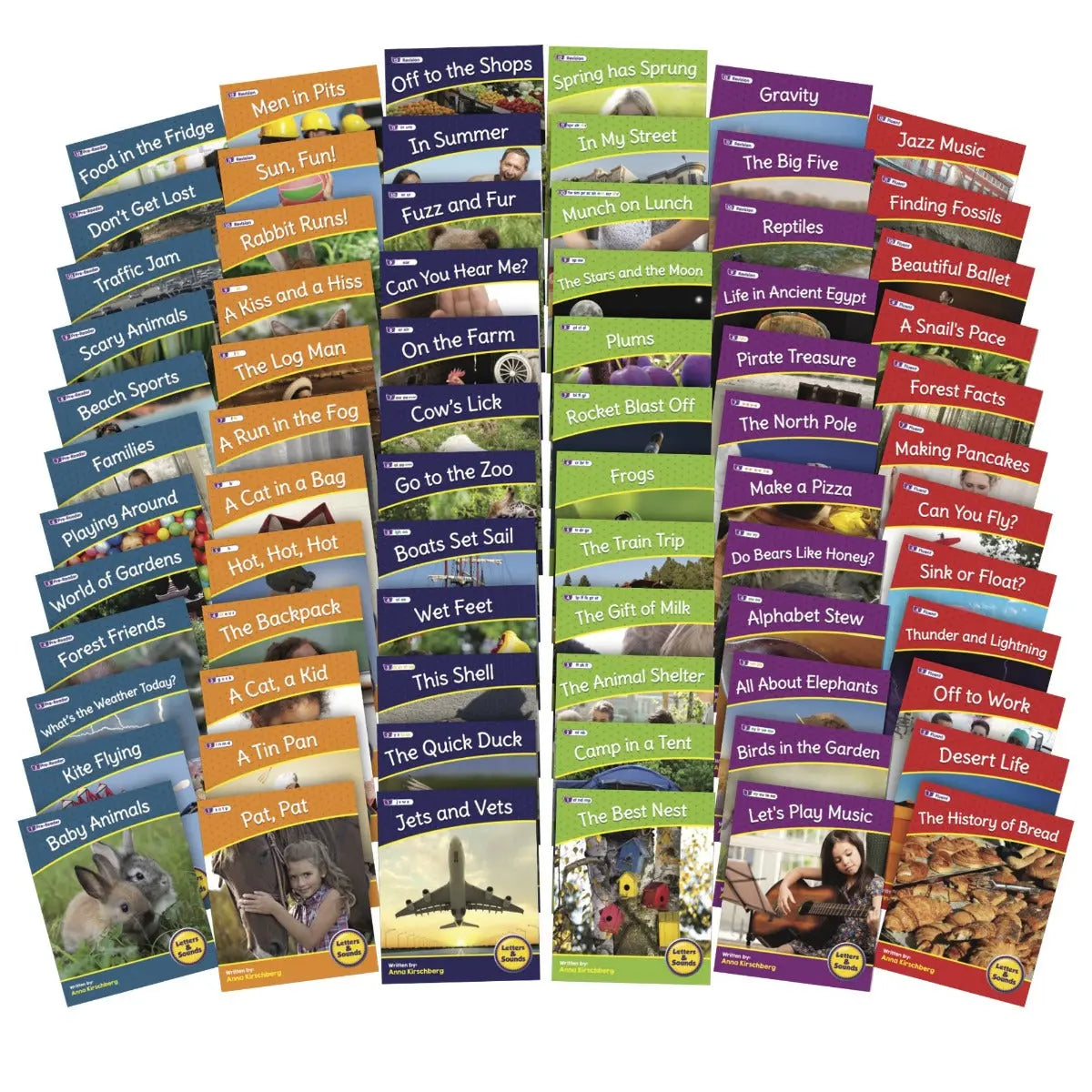 Letters & Sounds Set 2 Non-Fiction Boxed Set | The Dyslexia Shop