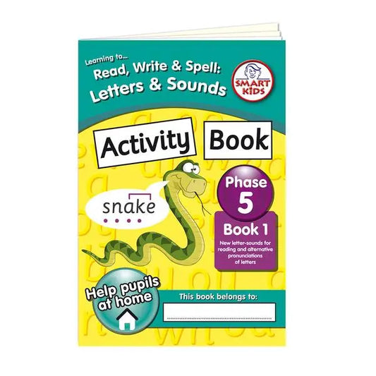 Letters and Sounds Phase 5 Activity Book | The Dyslexia Shop
