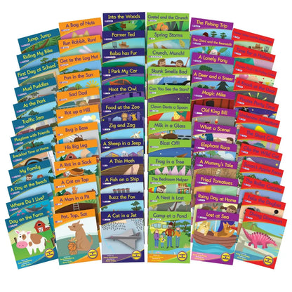 Letters and Sounds Set 1 Fiction Boxed Set | The Dyslexia Shop