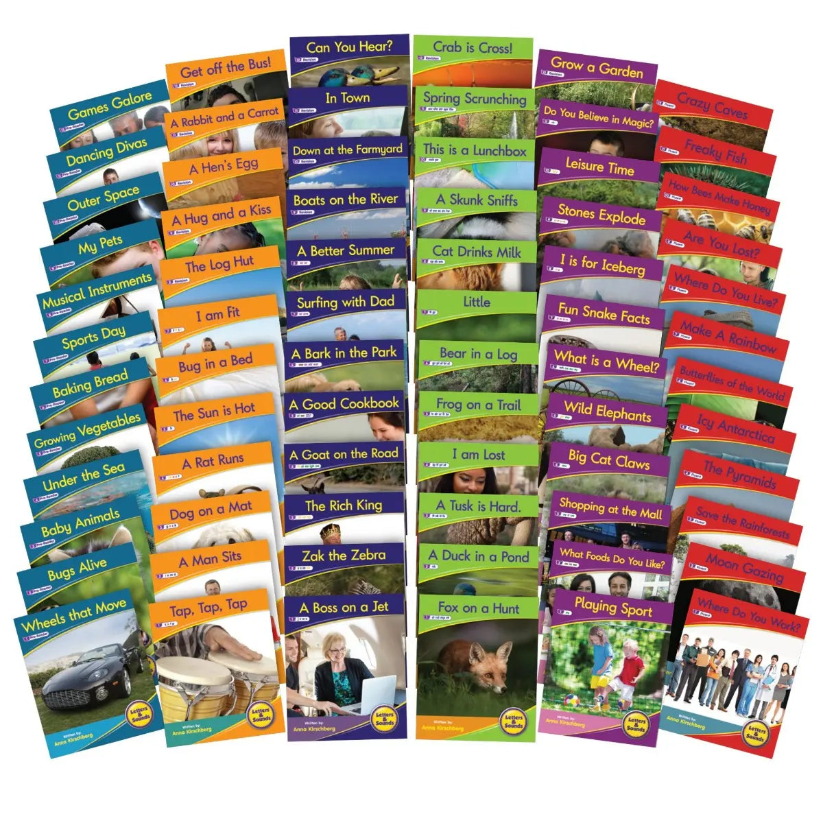 Letters and Sounds Set 1 Non-Fiction Boxed Set | The Dyslexia Shop