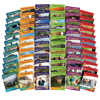 Letters and Sounds Set 1 Non-Fiction Boxed Set | The Dyslexia Shop