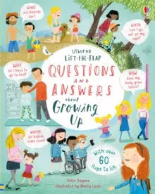 Lift-the-flap Questions and Answers about Growing Up | The Dyslexia Shop